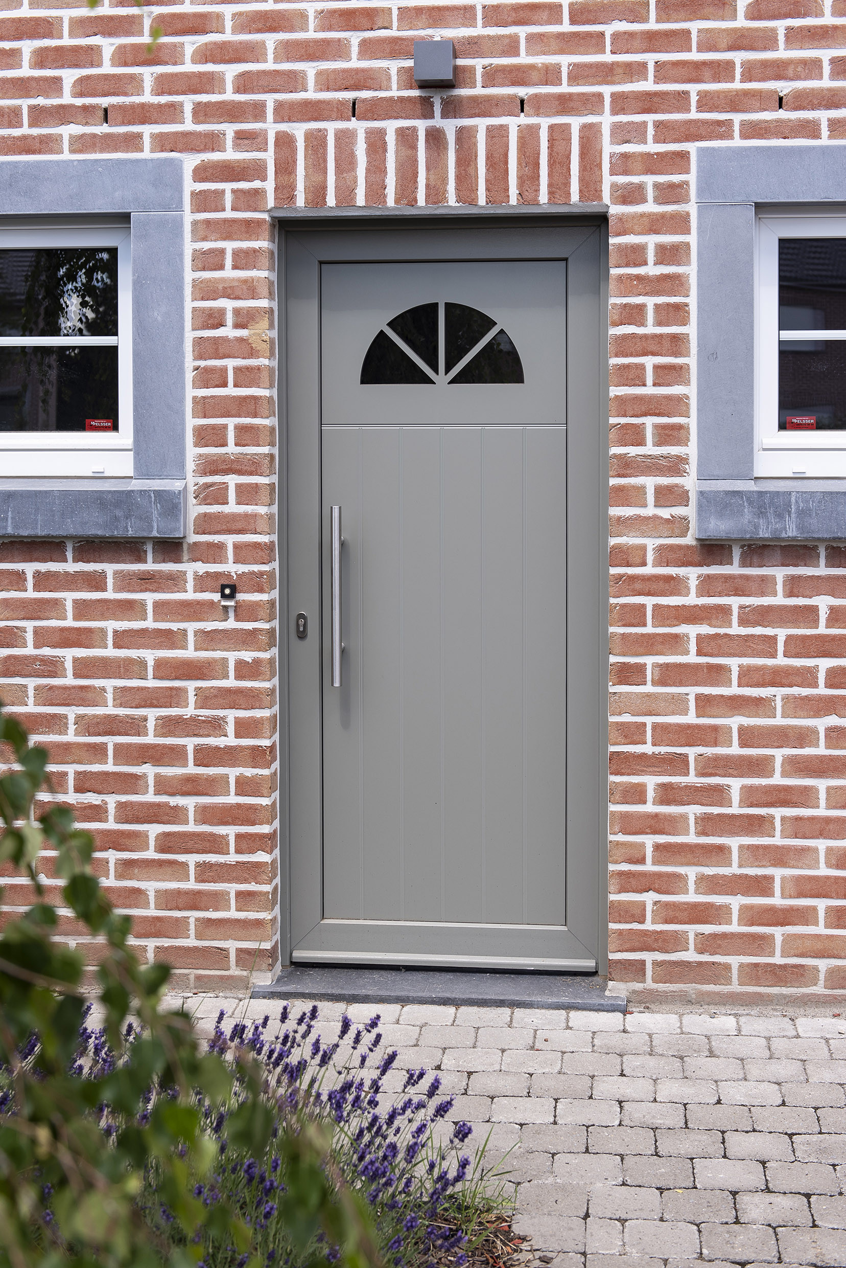 PVC voordeur voor klassieke woning 