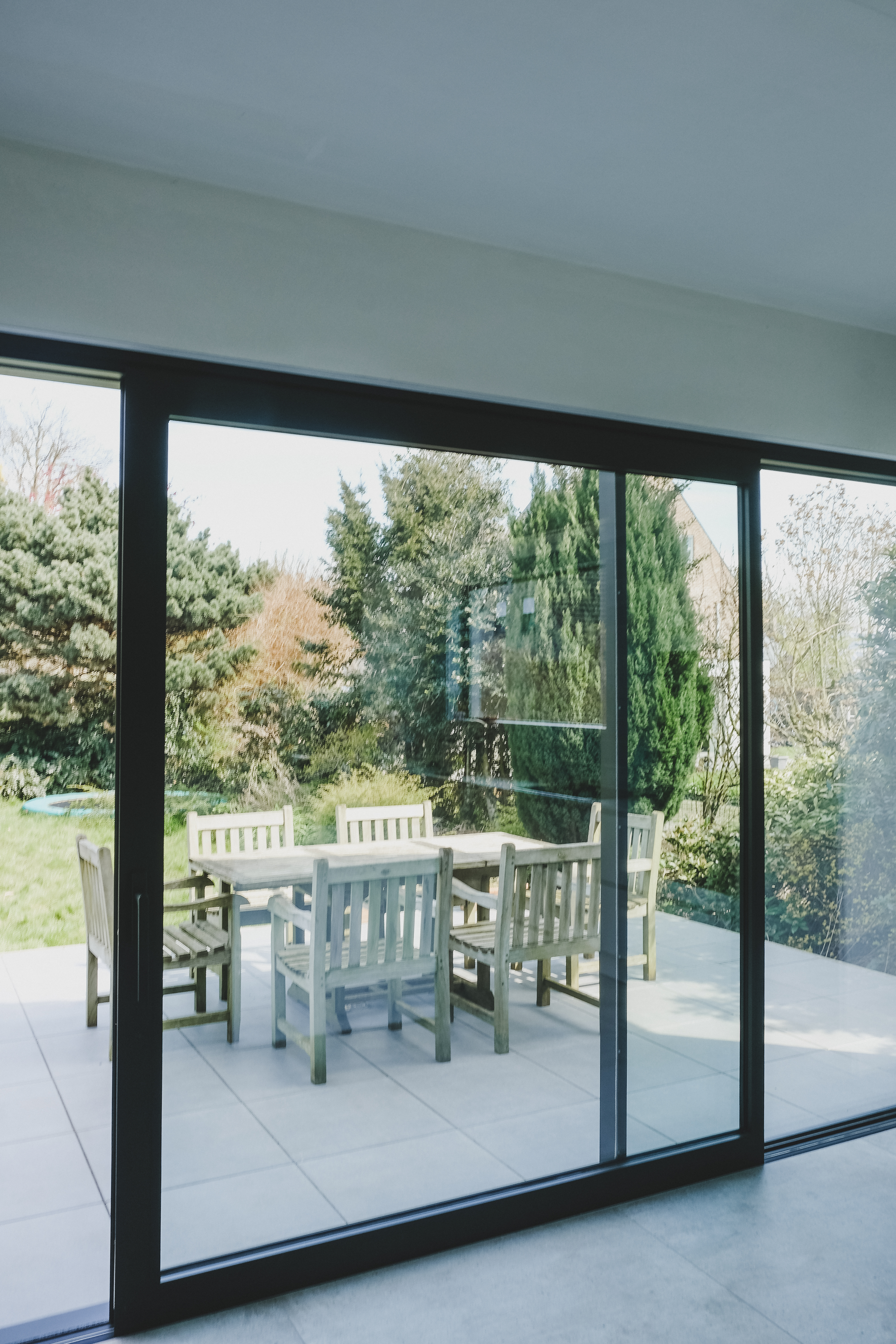 Aluminium schuifraam in Mechelen 