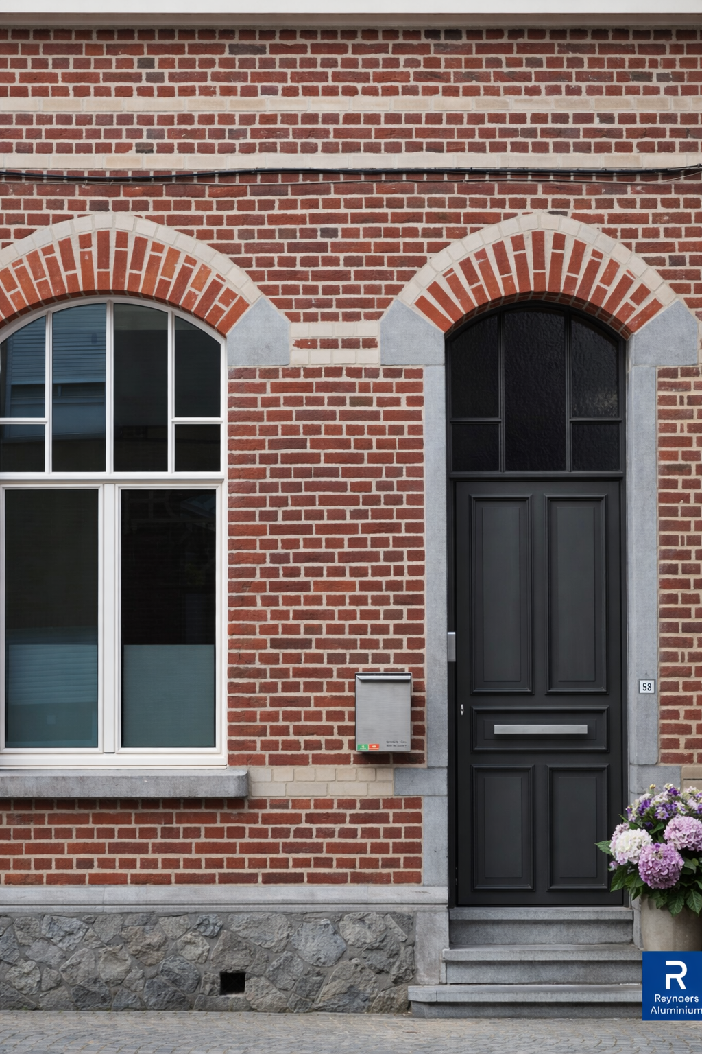 Aluminium ramen met smalle profielen 