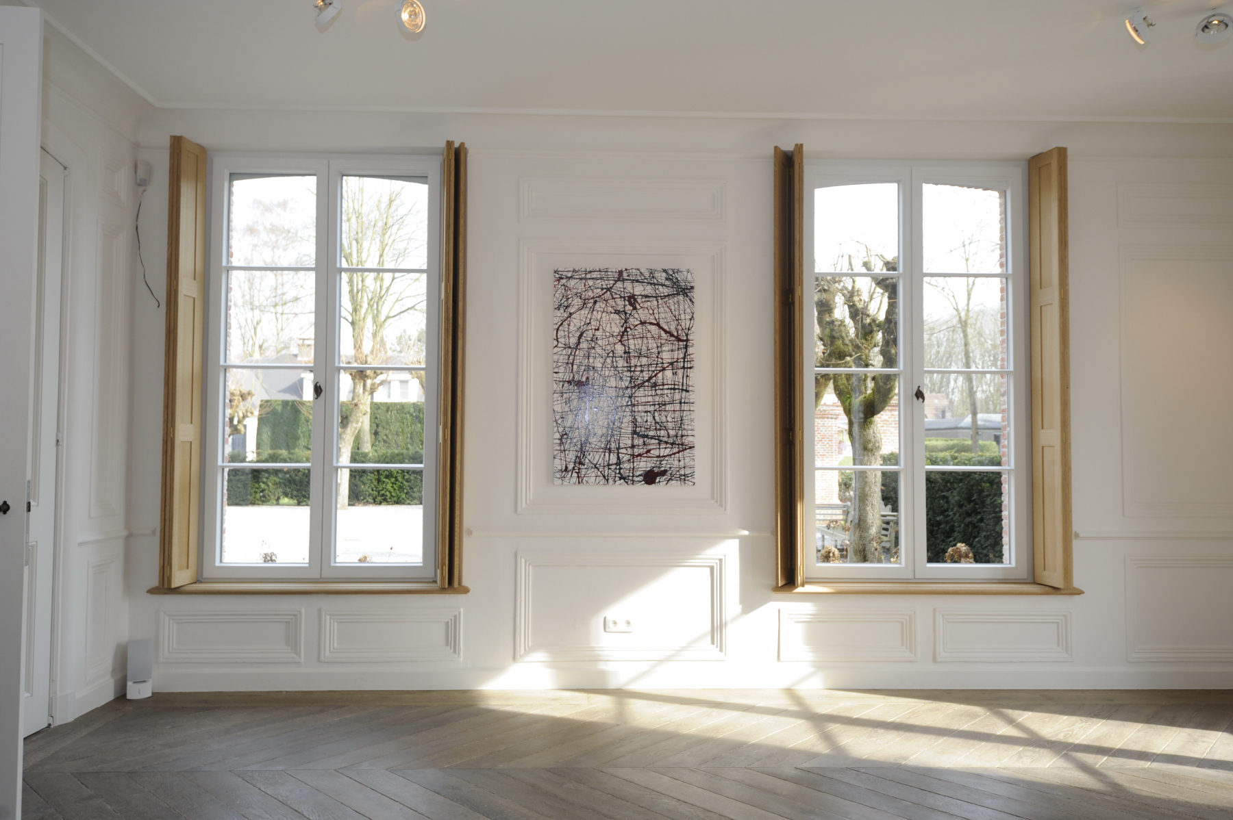 PVC ramen voor landelijke villa in Schilde