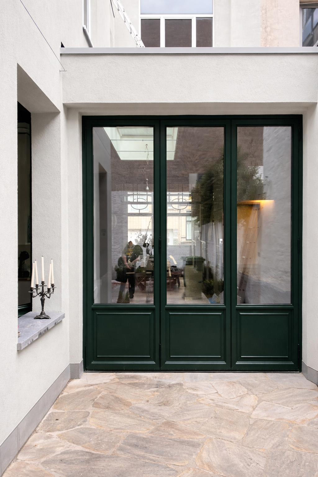 Vouwwand voor een herenhuis in Antwerpen 