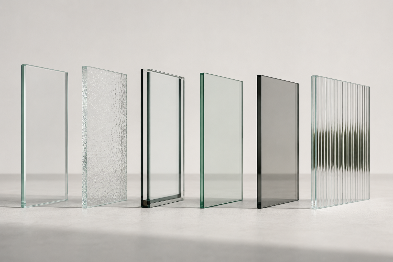 Welke types glas bestaan er voor ramen en deuren?